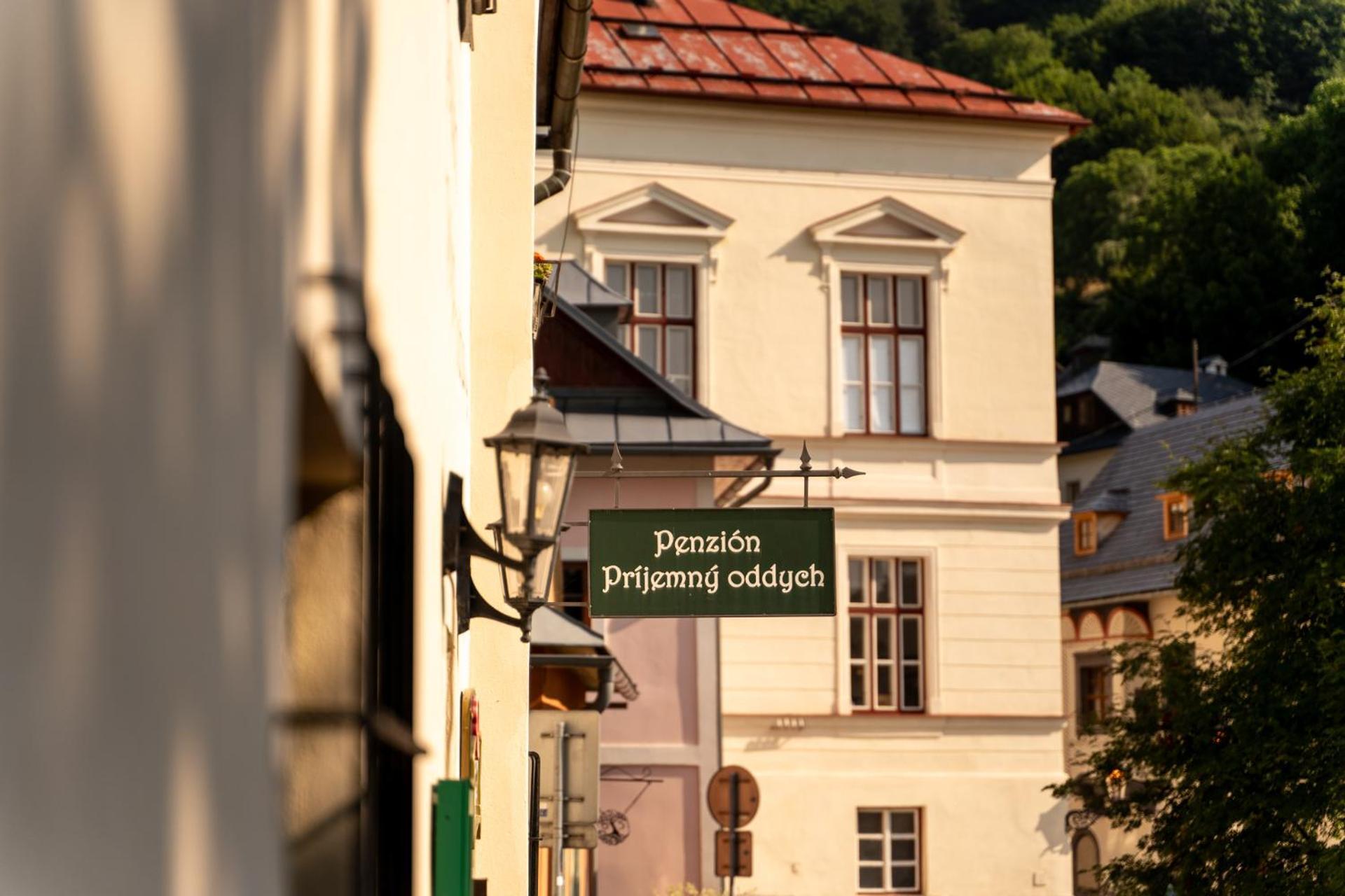 Penzion Prijemny Oddych Banská Štiavnica Exterior foto